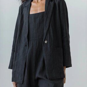 First Rite Clothing - Everyday Blazer Laundered Black